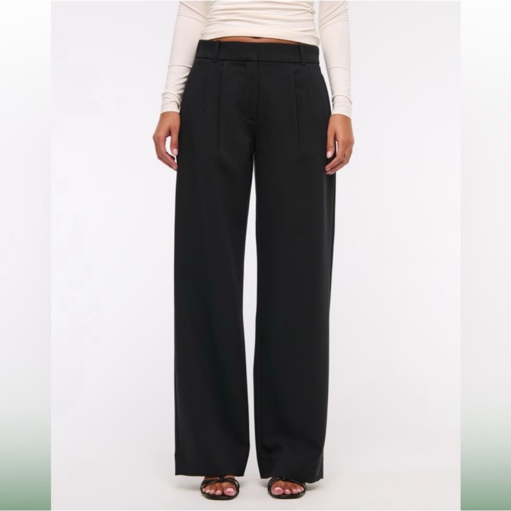 Abercrombie & Fitch Sloane Tailored Wide Leg Pant. Size 25 Short (0 Short) EUC